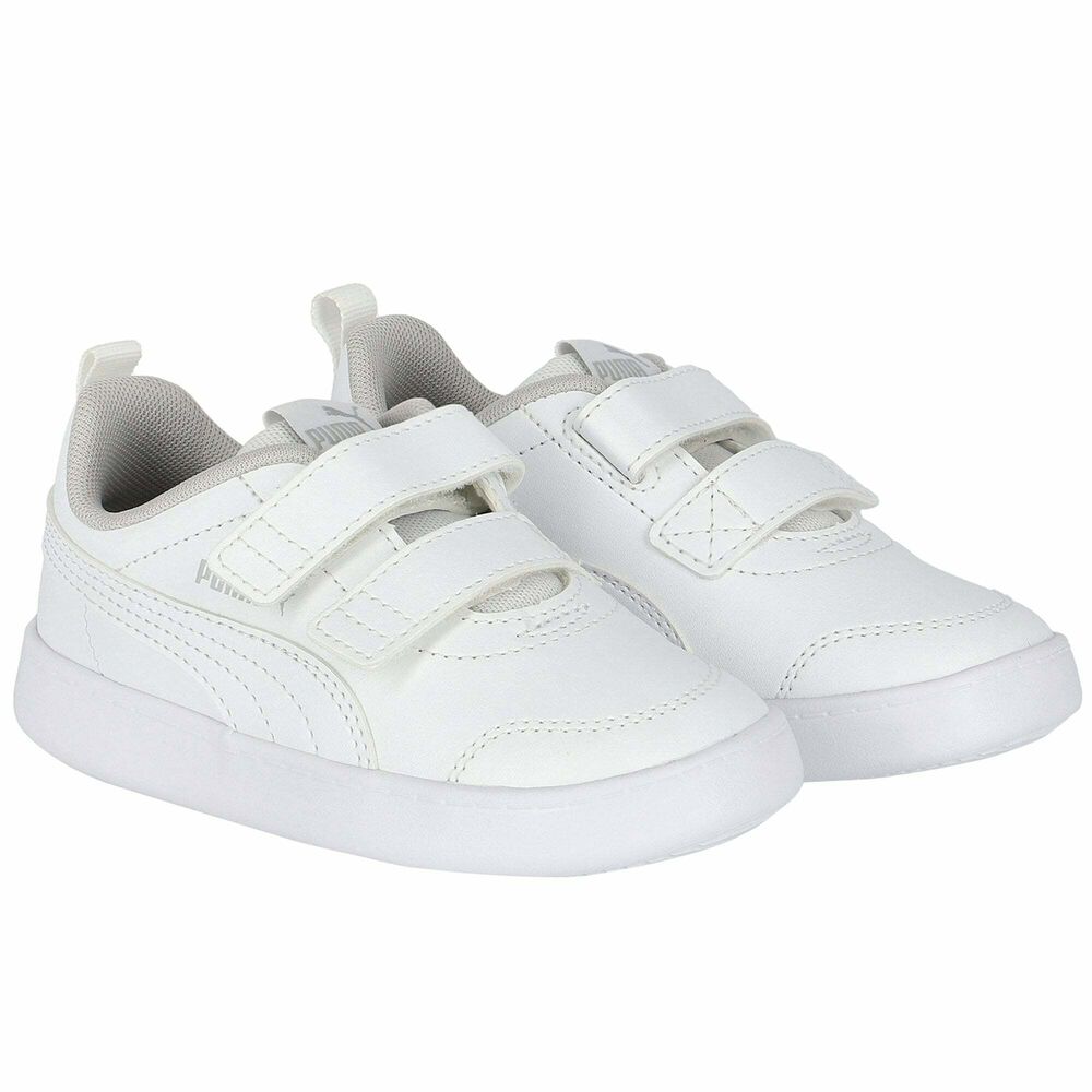 jd white puma trainers