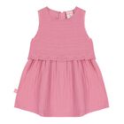Baby Girls Pink Dress Set, 1, hi-res