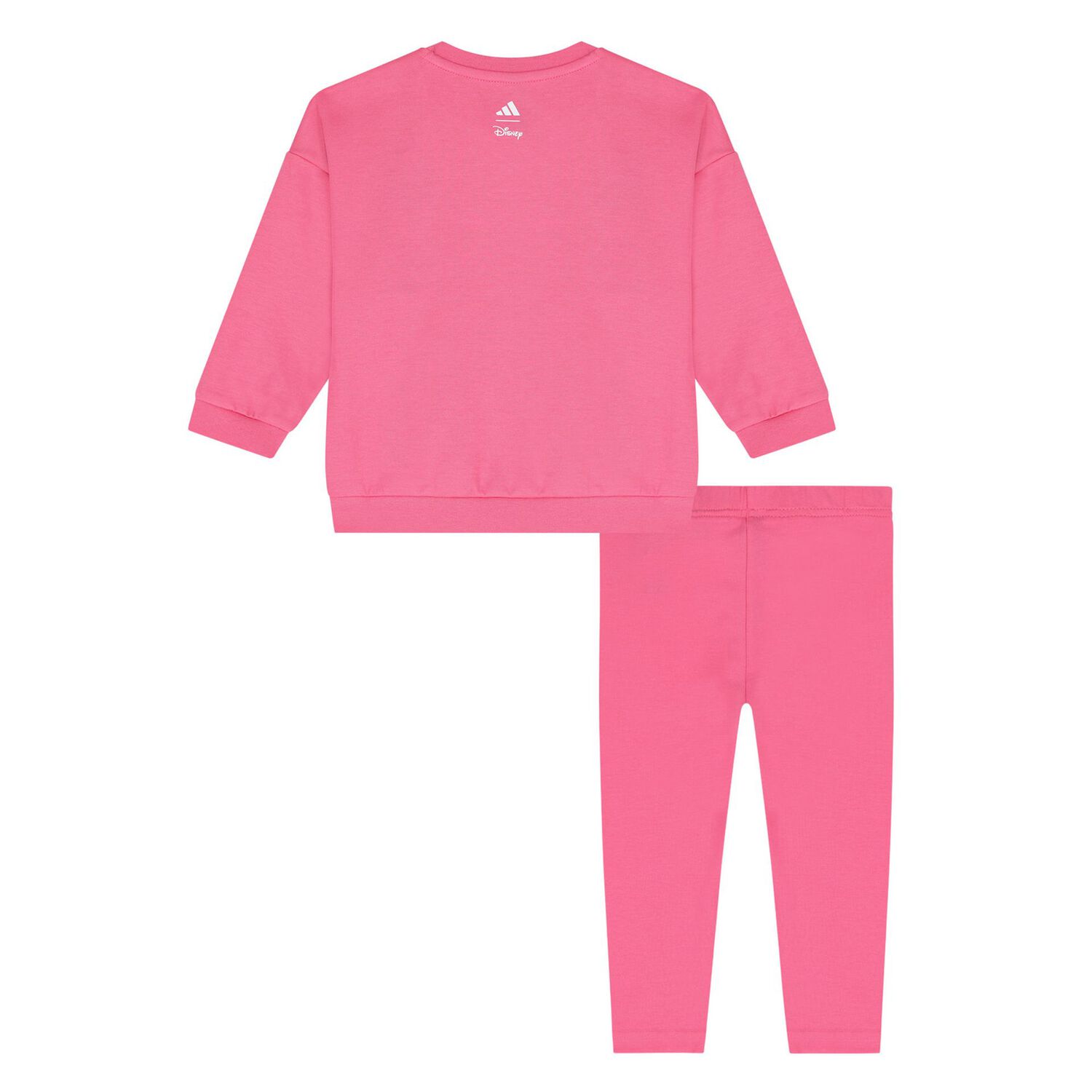 طقم ليجينز بنات بالشعار بطبعه ديزنى باللون الوردى , 1, hi-res