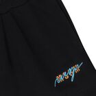 Girls Black Logo Shorts, 1, hi-res