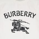 Boys White EKD Logo T-Shirt, 1, hi-res