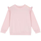 Baby Girls Pink Logo Tracksuit, 1, hi-res