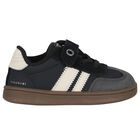 حذاء رياضي للأطفال باللون الأبيض والأسود للأولاد, 2, hi-res