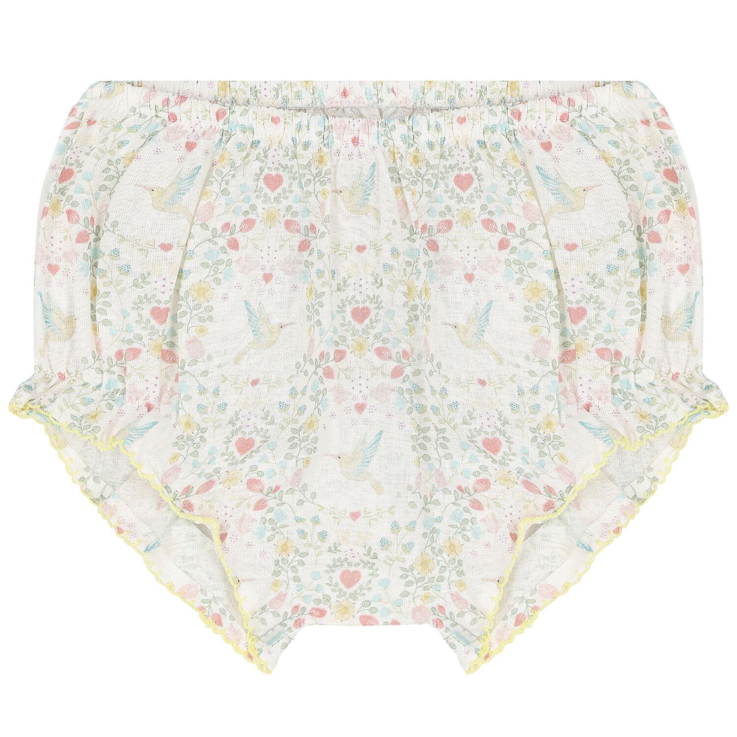 Baby Girls Ivory Floral Dress Set, 1, hi-res image number null
