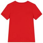 Boys Red Logo T-Shirt, 2, hi-res