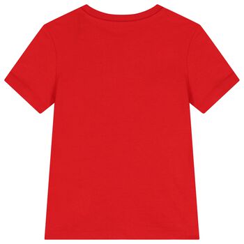 Boys Red Logo T-Shirt