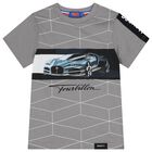 Boys Grey Logo T-Shirt, 1, hi-res