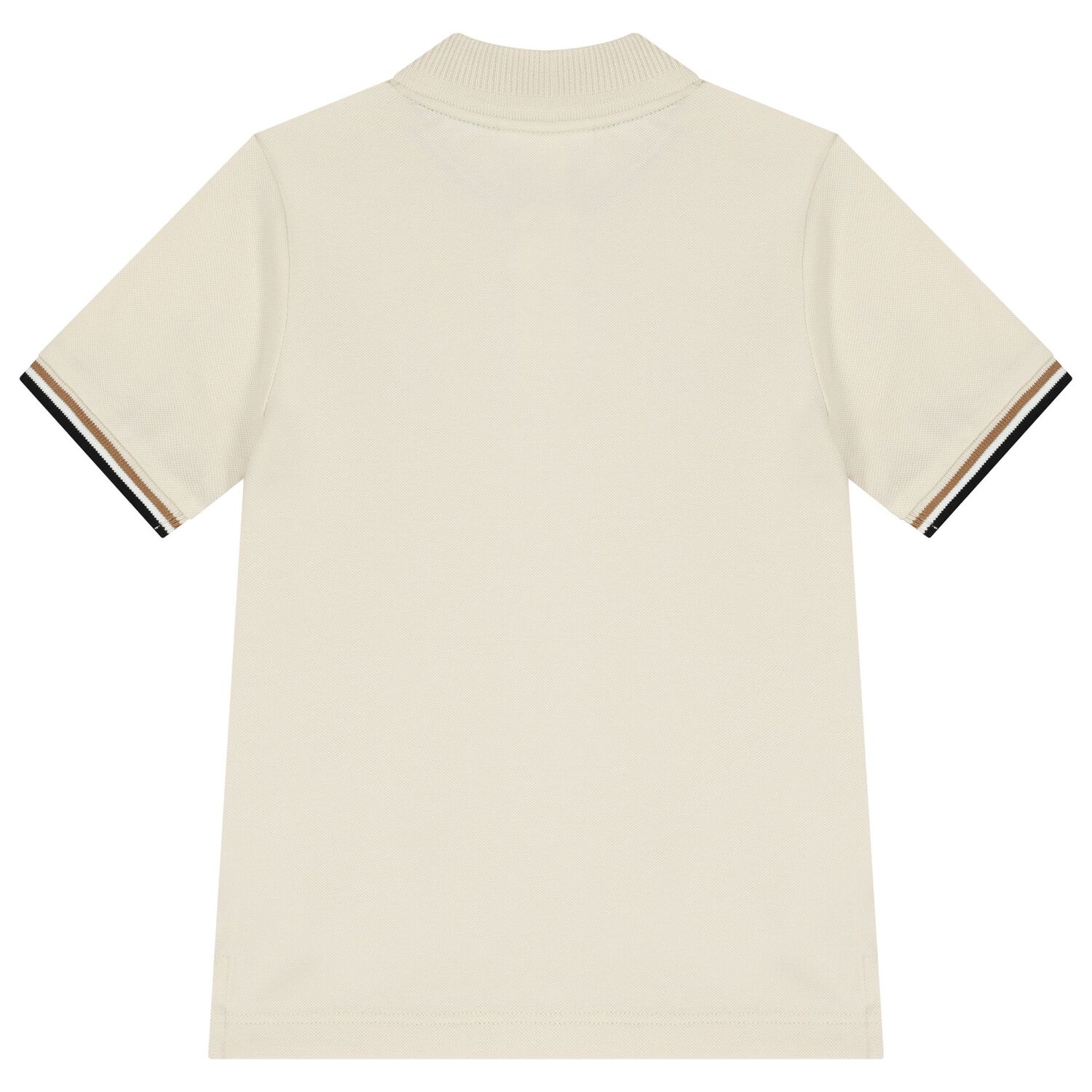 Boys Mini-Me Ivory Logo Polo Shirt, 1, hi-res