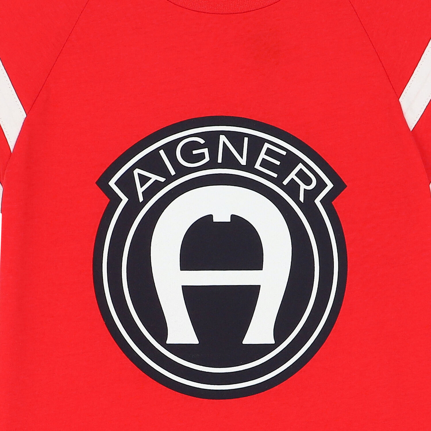 تيشيرت بالشعار باللون الأحمر للأولاد, 3, hi-res image number null