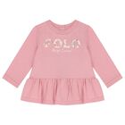 Baby Girls Pink Logo Leggings Set, 1, hi-res