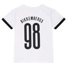 تيشرت بالشعار باللون الأبيض للأولاد, 1, hi-res