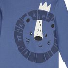 Baby Boys Blue Lion Tracksuit, 1, hi-res