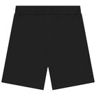 Boys Beige & Black Logo Shorts Set, 5, hi-res