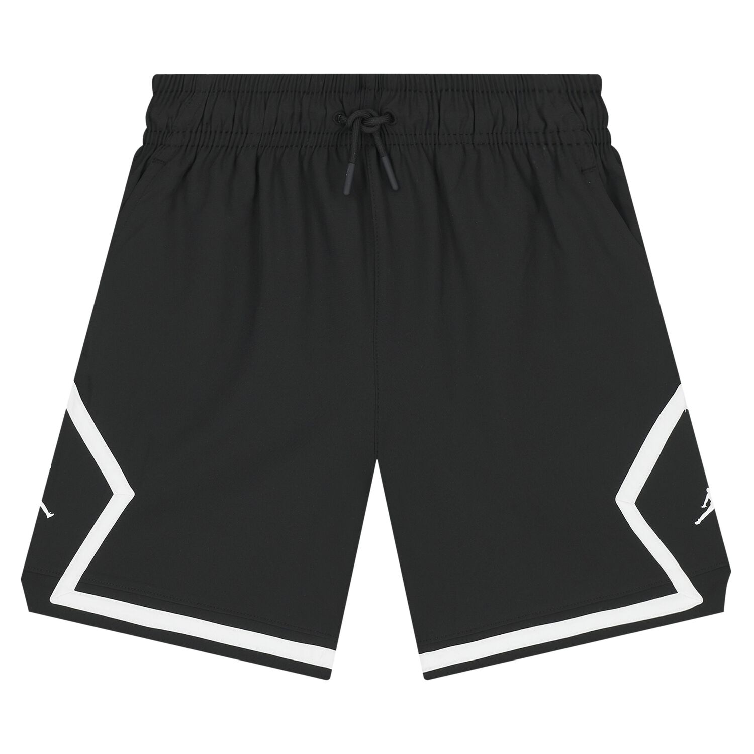 Boys Black Jordan Logo Shorts, 1, hi-res