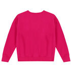 Girls Pink Logo Sweatshirt, 2, hi-res
