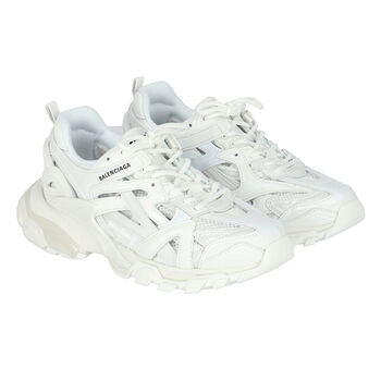White Track 2 Trainers