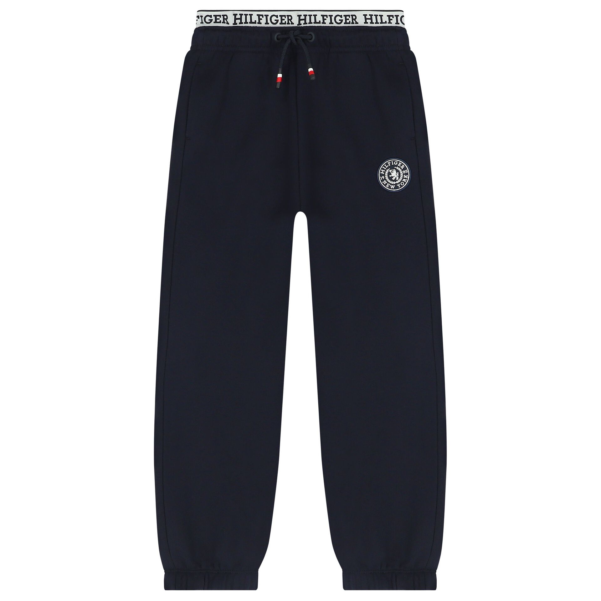 Tommy Hilfiger Boys Navy Blue Logo Joggers Junior Couture UAE