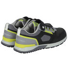 حذاء رياضي جلد باللون الأسود للأولاد, 2, hi-res