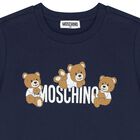 Navy Blue Teddy Bear Logo T-Shirt, 2, hi-res