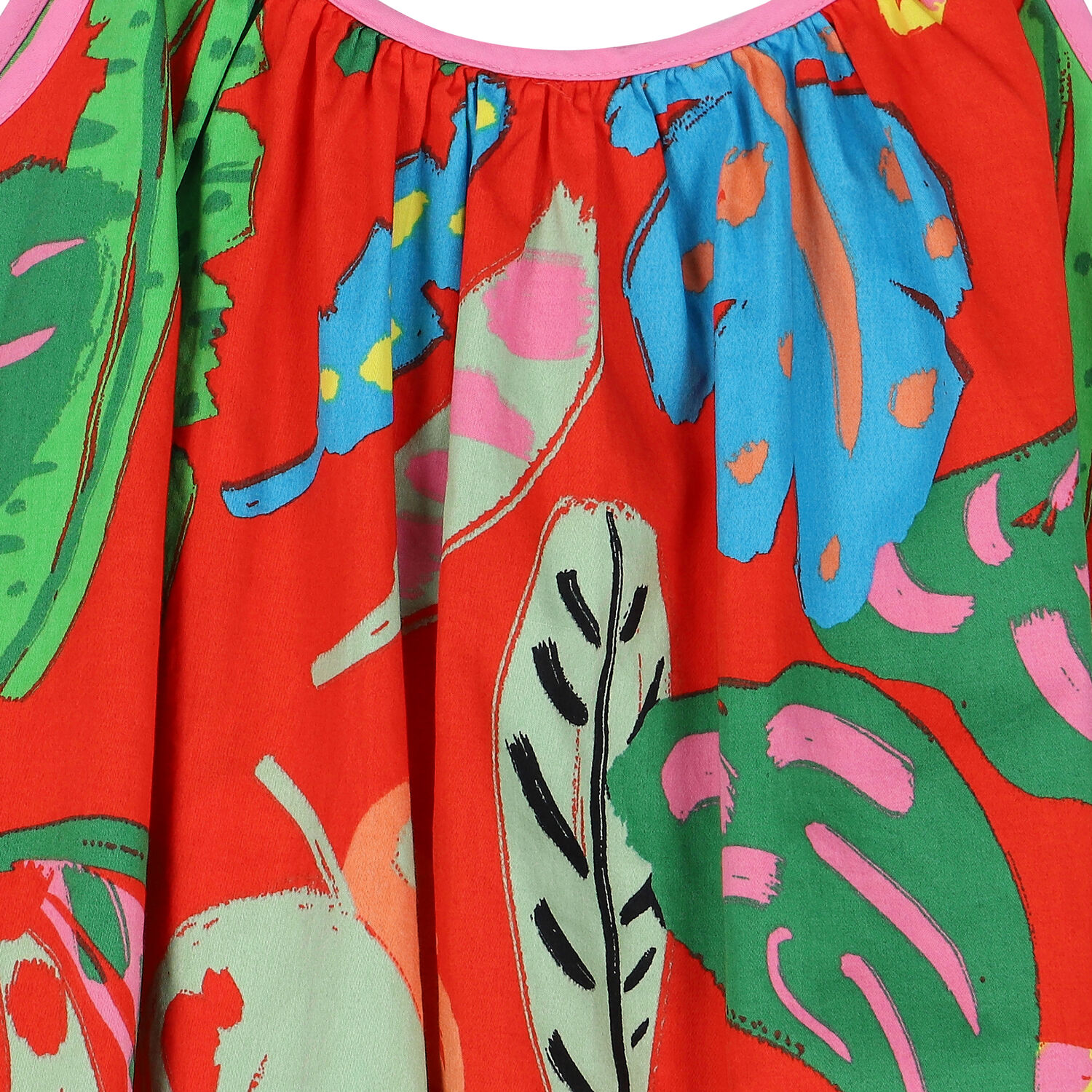 فستان بطبعة باللون الأحمر, 1, hi-res image number null