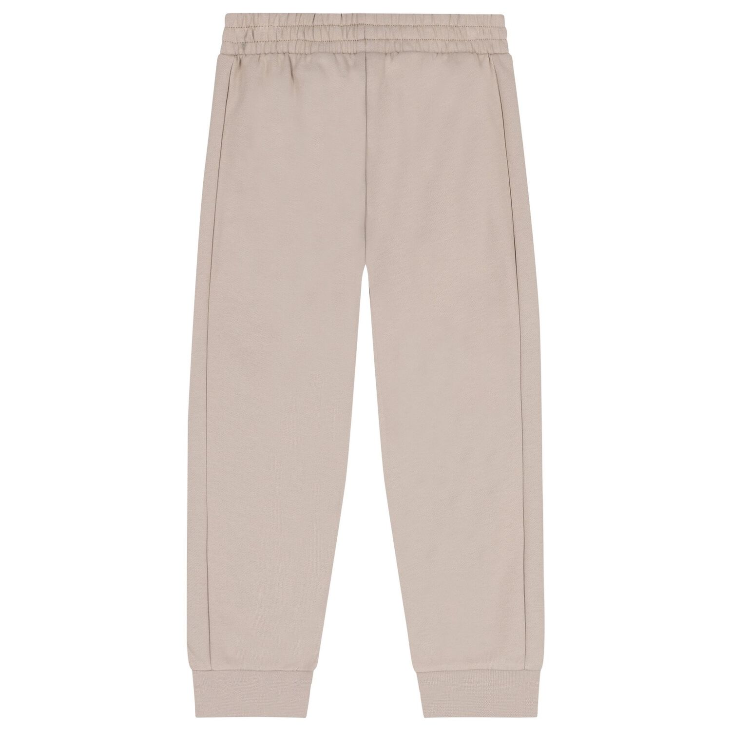 Boys Beige Logo Joggers, 2, hi-res