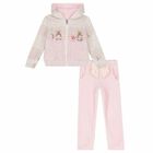 Girls Pink Tracksuit, 1, hi-res