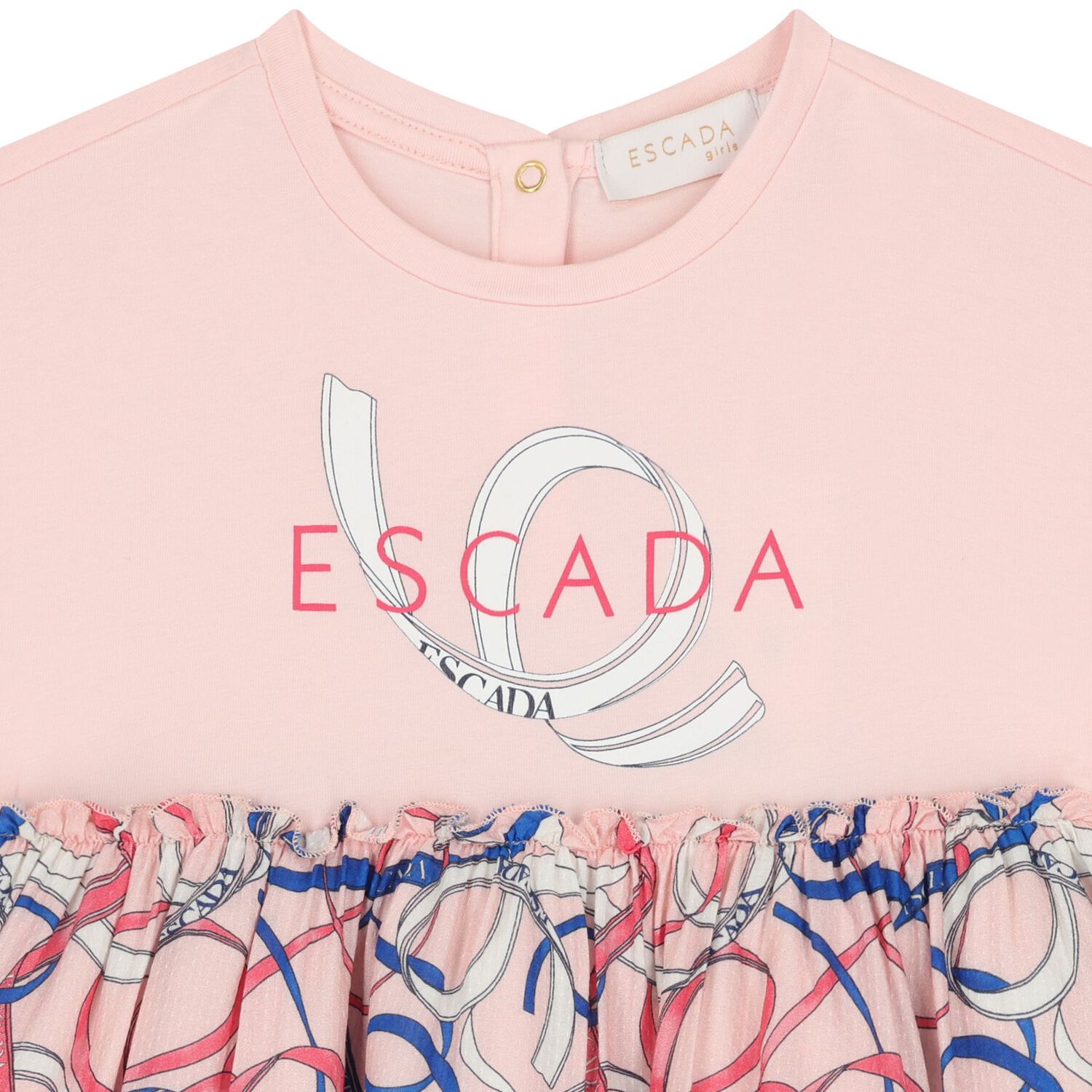 فستان بنات باللون الوردى , 2, hi-res