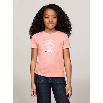 Girls Pink Logo T-Shirt