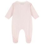 Baby Girls Pink Logo Babygrow Set, 4, hi-res