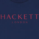 تيشيرت أولاد بالشعار باللون الكحلى, 1, hi-res