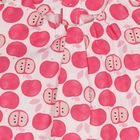 Baby Girls Pink Apple Dress, 1, hi-res