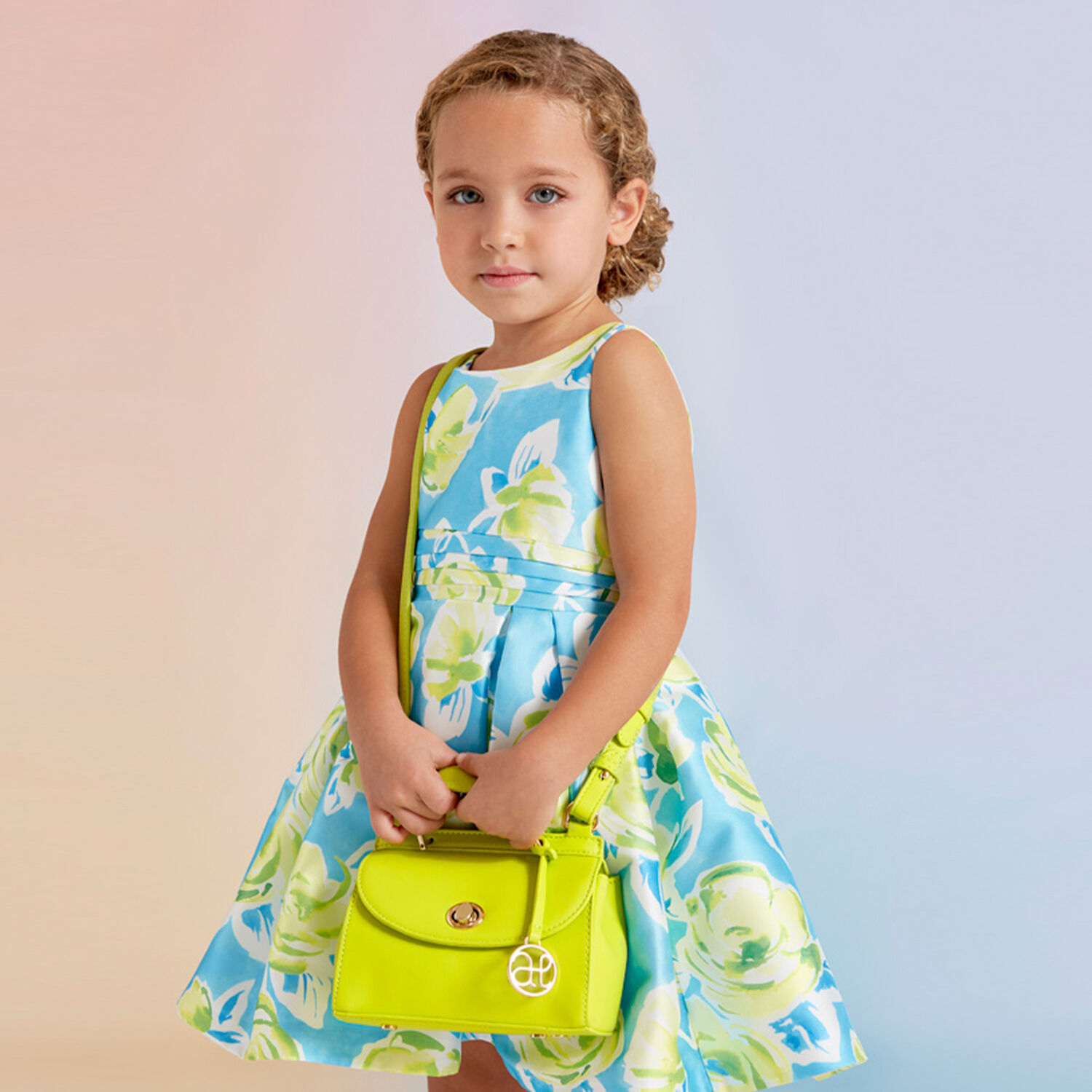 حقيبة يد جلد باللون الأخضر, 2, hi-res