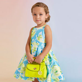 Girls Lime Green Handbag