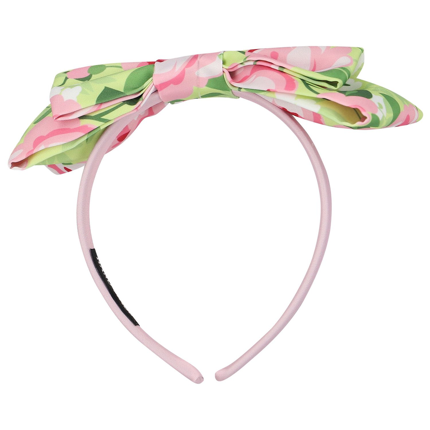 Girls Green Floral Headband, 3, hi-res image number null