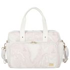 White & Pink Geo Map Baby Changing Bag, 2, hi-res