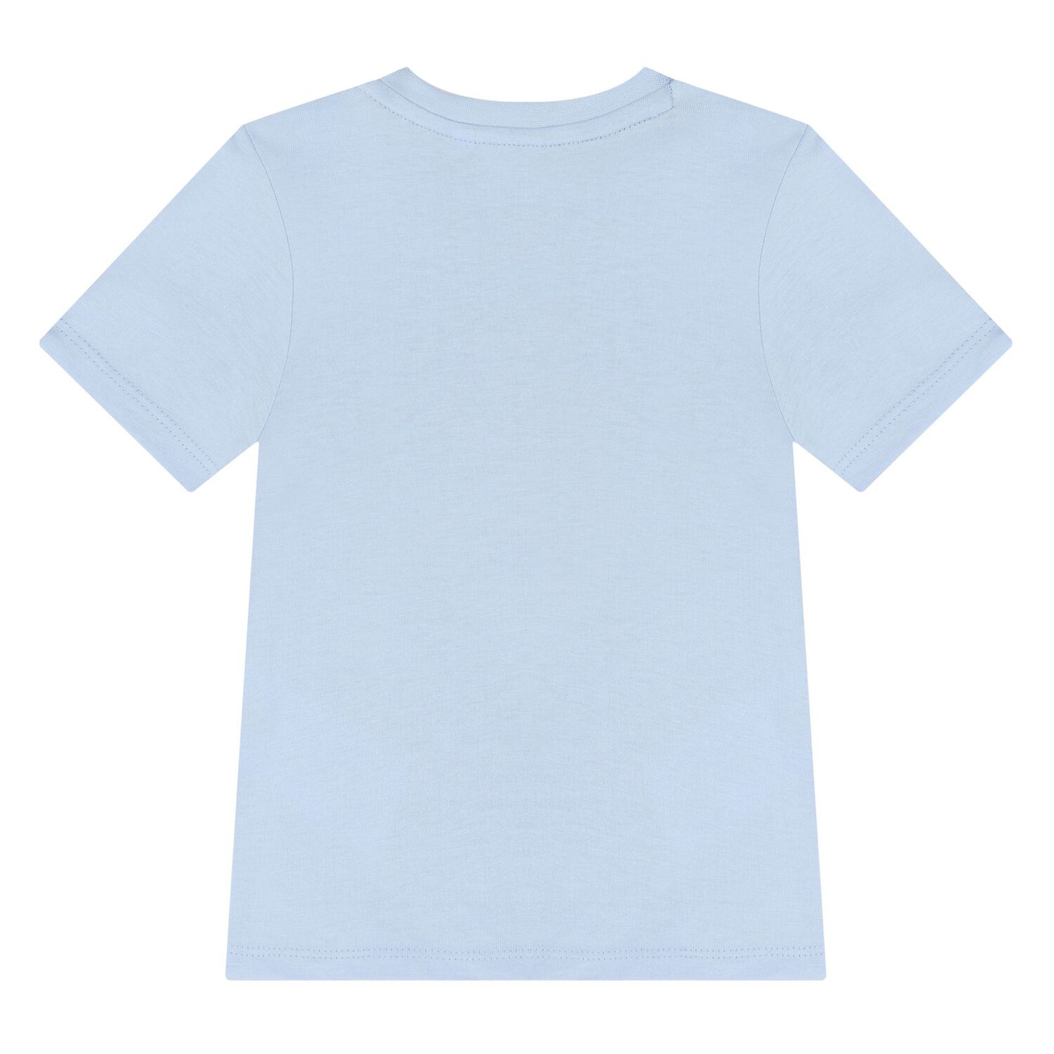 Younger Boys Blue Logo T-Shirt, 3, hi-res