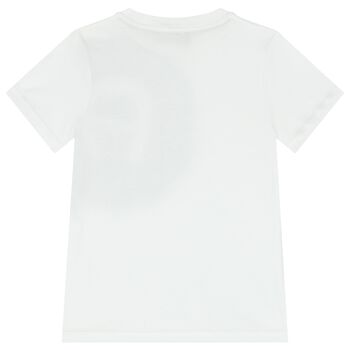 Boys White Logo T-Shirt
