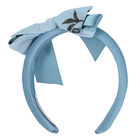 ربطة رأس بطبعة الورود باللون الازرق , 1, hi-res