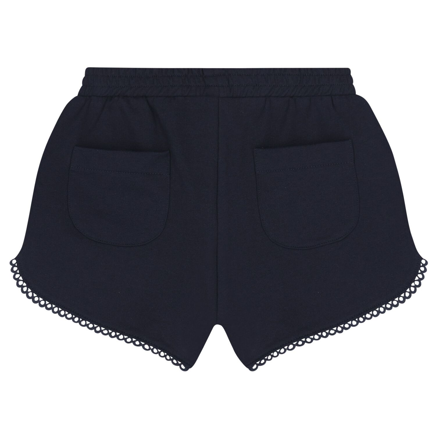 Girls Navy Blue Shorts, 1, hi-res image number null