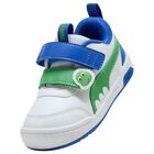 Boys White & Green Multiflex 2 Dino Trainers, 1, hi-res