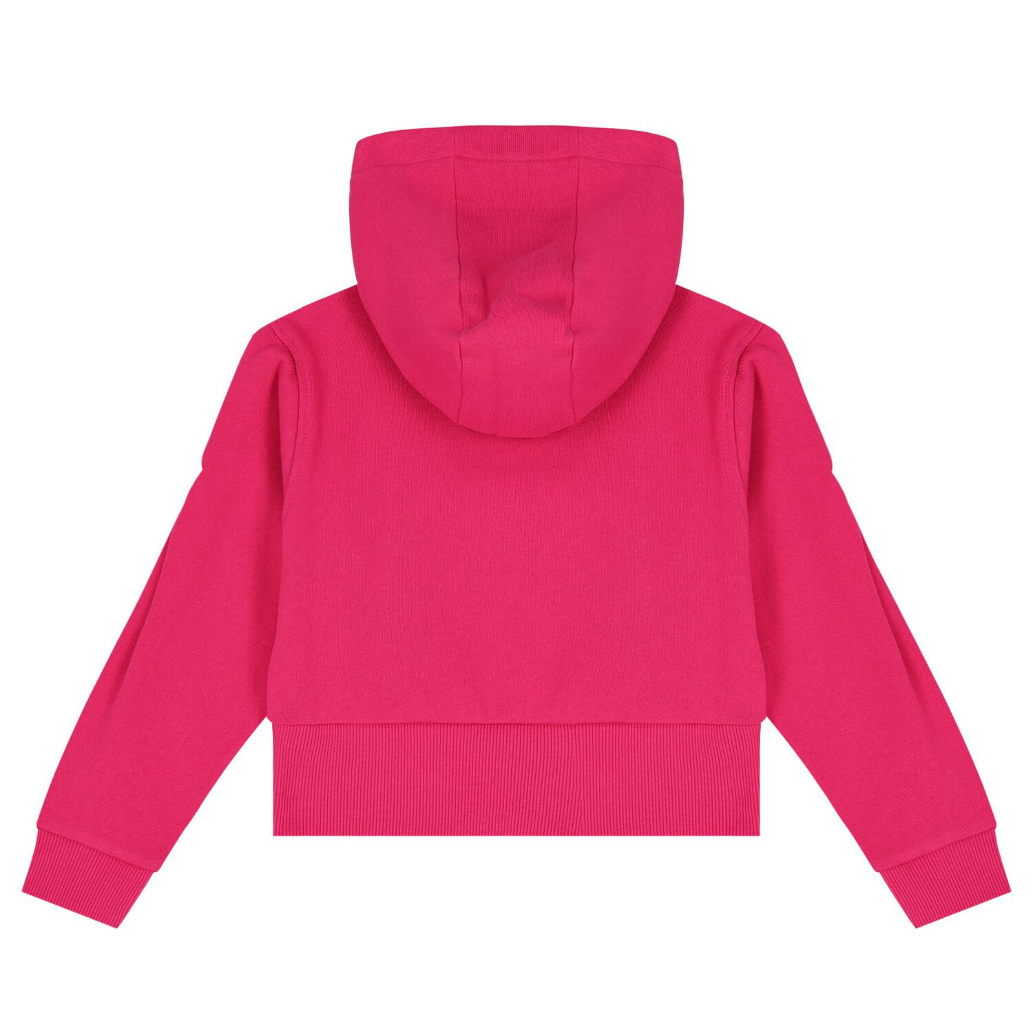 Girls Pink Logo Hooded Top, 1, hi-res image number null