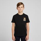 تي شيرت بشعار تيدي بير باللون الأسود, 3, hi-res