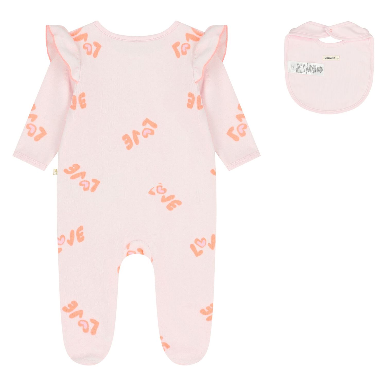 Baby Girls Pink Babygrow Gift Set, 1, hi-res
