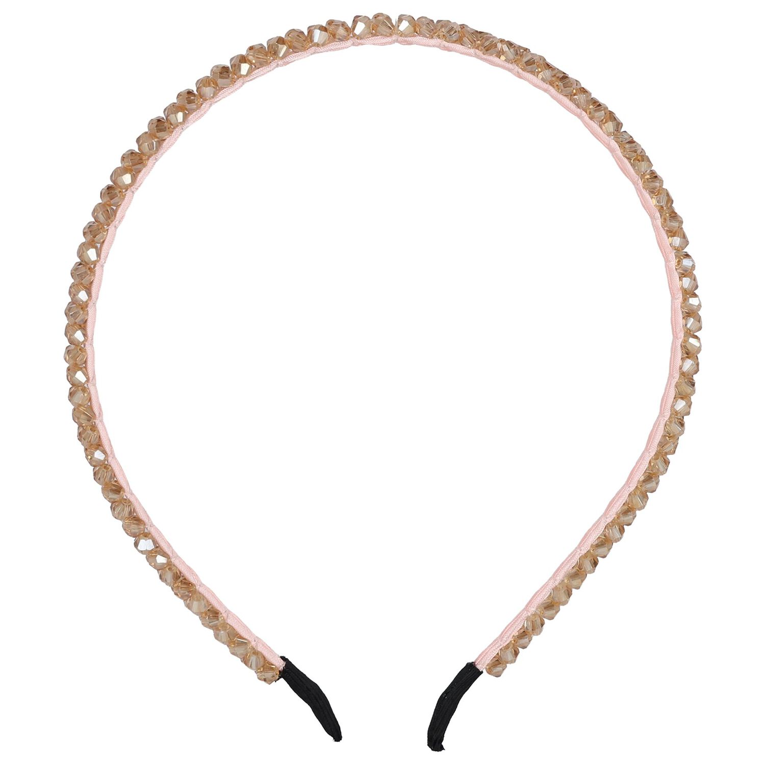 Girls Gold Diamante Headband, 3, hi-res image number null