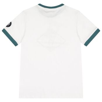 Boys White Logo T-Shirt