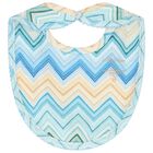 Blue & Yellow Zig Zag Babygrow Set, 1, hi-res