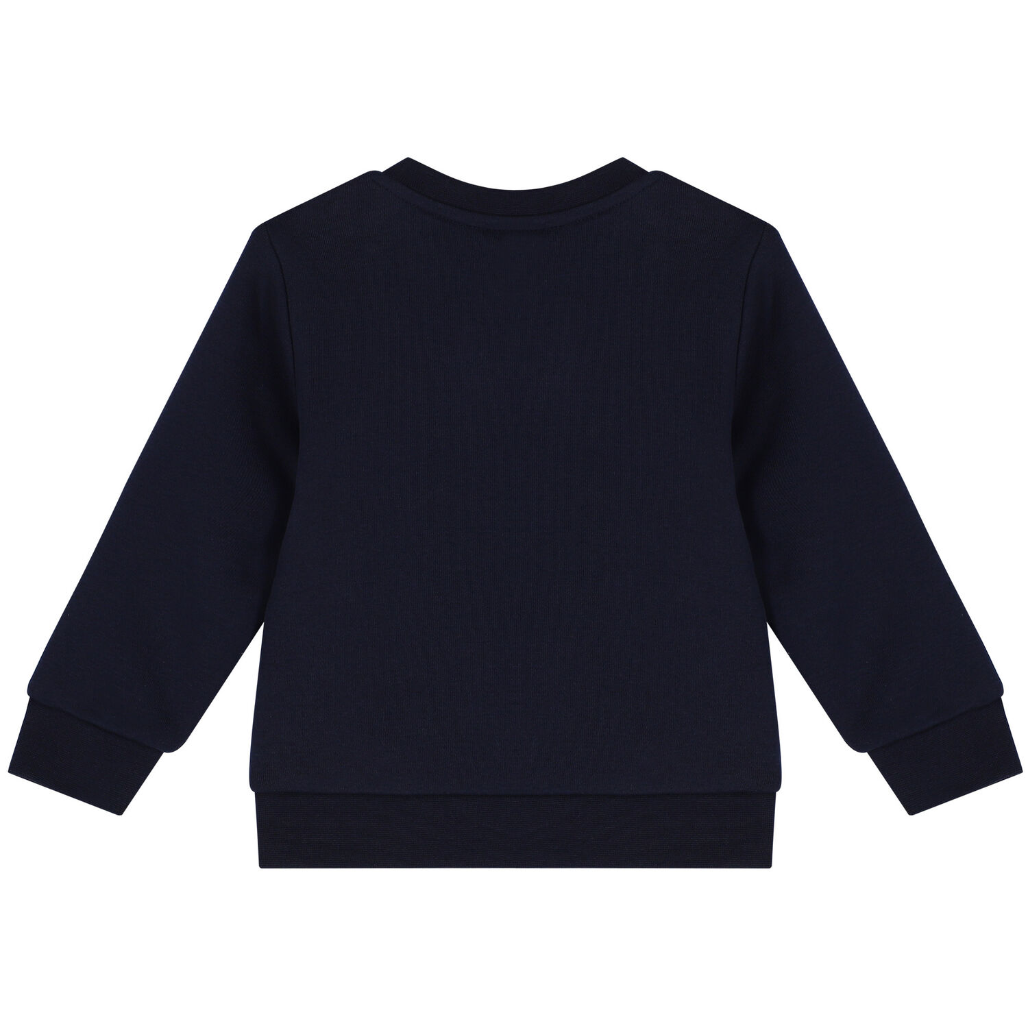 Younger Boys Navy Blue Logo Sweatshirt, 1, hi-res image number null