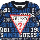 سويتشيرت أولاد بالشعار باللون الكحلي, 3, hi-res