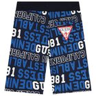 Boys Blue Logo Shorts, 2, hi-res