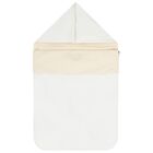 White & Yellow Logo Baby Nest, 1, hi-res